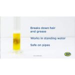 ZEP 64 oz. Liquid Heat Gel Industrial Drain Opener Gel ZULHG64